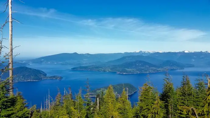 St. Mark's Summit Hike In Cypress Park, West Vancouver