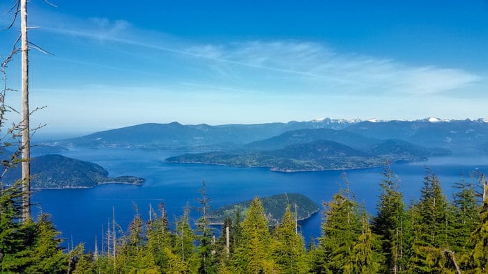 St. Mark's Summit Hike In Cypress Park, West Vancouver