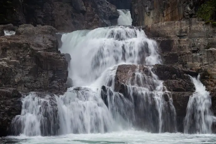 Lower Myra Falls In Strathcona Provincial Park | Outdoor Vancouver