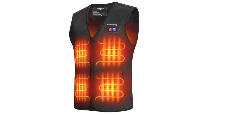 kemimoto heated vest | #OutdoorVancouver